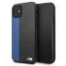 Etui BMW BMHCN61MCARBL iPhone 11 6,1"/ Xr czarny/black hardcase M Collection PU Carbon Blue Stripe na NearMe.pl