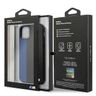 Etui BMW BMHCN61MCARBL iPhone 11 6,1"/ Xr czarny/black hardcase M Collection PU Carbon Blue Stripe na NearMe.pl