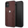 Etui BMW BMHCN61RSPPR iPhone 11 / Xr 6,1" czerwony/red hardcase Leather Curve Perforate na NearMe.pl