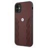 Etui BMW BMHCN61RSPPR iPhone 11 / Xr 6,1" czerwony/red hardcase Leather Curve Perforate na NearMe.pl