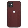 Etui BMW BMHCN61RSPPR iPhone 11 / Xr 6,1" czerwony/red hardcase Leather Curve Perforate na NearMe.pl