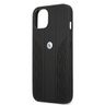 Etui BMW BMHCP13SRSPPK iPhone 13 mini5,4" czarny/black hardcase Leather Curve Perforate na NearMe.pl