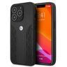 Etui BMW BMHCP13LRSPPK iPhone 13 Pro /13 6,1" czarny/black hardcase Leather Curve Perforate na NearMe.pl