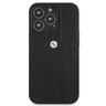 Etui BMW BMHCP13LRSPPK iPhone 13 Pro /13 6,1" czarny/black hardcase Leather Curve Perforate na NearMe.pl