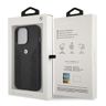 Etui BMW BMHCP13LRSPPK iPhone 13 Pro /13 6,1" czarny/black hardcase Leather Curve Perforate na NearMe.pl