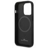 Etui BMW BMHMP14LSLLBK iPhone 14 Pro 6,1" czarny/black hardcase Signature Logo Imprint Magsafe na NearMe.pl