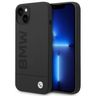 Etui BMW BMHMP14SSLBLBK iPhone 14 / 15 /13 6.1" czarny/black hardcase Silicone Signature Logo Magsafe na NearMe.pl