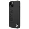 Etui BMW BMHMP14SSLBLBK iPhone 14 / 15 /13 6.1" czarny/black hardcase Silicone Signature Logo Magsafe na NearMe.pl