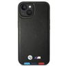 Etui BMW BMHMP14M22PTDK iPhone 14 Plus / 15 Plus 6,7" czarny/black Leather Stamp Tricolor Magsafe na NearMe.pl