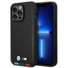 Etui BMW BMHMP14X22PTDK iPhone 14 ProMax 6,7" czarny/black Leather Stamp Tricolor Magsafe na NearMe.pl