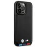 Etui BMW BMHMP14X22PTDK iPhone 14 ProMax 6,7" czarny/black Leather Stamp Tricolor Magsafe na NearMe.pl