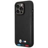 Etui BMW BMHCP14L22PTDK iPhone 14 Pro 6,1" czarny/black Leather Stamp Tricolor na NearMe.pl