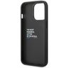 Etui BMW BMHCP14L22PTDK iPhone 14 Pro 6,1" czarny/black Leather Stamp Tricolor na NearMe.pl