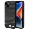 Etui BMW BMHCP14S22NBCK iPhone 14 / 15 /13 6.1" czarny/black Leather Carbon na NearMe.pl