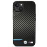 Etui BMW BMHCP14S22NBCK iPhone 14 / 15 /13 6.1" czarny/black Leather Carbon na NearMe.pl