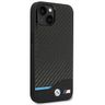 Etui BMW BMHCP14S22NBCK iPhone 14 / 15 /13 6.1" czarny/black Leather Carbon na NearMe.pl