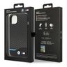 Etui BMW BMHCP14S22NBCK iPhone 14 / 15 /13 6.1" czarny/black Leather Carbon na NearMe.pl
