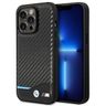 Etui BMW BMHCP14X22NBCK iPhone 14 ProMax 6,7" czarny/black Leather Carbon na NearMe.pl