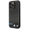 Etui BMW BMHCP14X22NBCK iPhone 14 ProMax 6,7" czarny/black Leather Carbon na NearMe.pl
