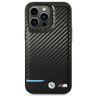Etui BMW BMHCP14X22NBCK iPhone 14 ProMax 6,7" czarny/black Leather Carbon na NearMe.pl