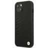 Etui BMW BMHCP14SSLLBK iPhone 14 / 15 /13 6.1" czarny/black Leather Stamp na NearMe.pl
