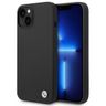 Etui BMW BMHCP14SSILBK iPhone 14 / 15 /13 6.1" czarny/black Silicone Metal Logo na NearMe.pl