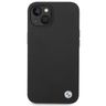 Etui BMW BMHCP14SSILBK iPhone 14 / 15 /13 6.1" czarny/black Silicone Metal Logo na NearMe.pl