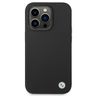 Etui BMW BMHCP14LSILBK iPhone 14 Pro 6,1" czarny/black Silicone Metal Logo na NearMe.pl