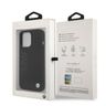 Etui BMW BMHMP13LSLBLBK iPhone 13 Pro/ 13 6,1" czarny/black hardcase Silicone Signature Logo Magsafe na NearMe.pl