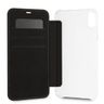 BMW BMTRBKI65PUCARTCBKiPhone XS Max book czarny/black Carbon Tricolor Stripe na NearMe.pl