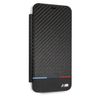 BMW BMTRBKI65PUCARTCBKiPhone XS Max book czarny/black Carbon Tricolor Stripe na NearMe.pl