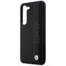 Etui BMW BMHCS23M22RDPK S23+ S916 czarny/black hardcase Leather Textured & Stripe na NearMe.pl