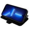 Etui BMW BMBKP14X22RVSK iPhone 14 Pro Max 6,7" czarny/black bookcase Leather Stamp Blue Lines na NearMe.pl
