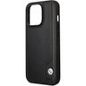 Etui BMW BMHCP14X22RBDK iPhone 14 Pro Max 6,7" czarny/black hardcase Leather Blue Dots na NearMe.pl