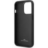 Etui BMW BMHCP14X22RBDK iPhone 14 Pro Max 6,7" czarny/black hardcase Leather Blue Dots na NearMe.pl