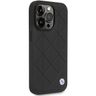 Etui BMW BMHCP14L22RQDK iPhone 14 Pro 6,1" czarny/black Leather Quilted na NearMe.pl
