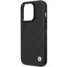 Etui BMW BMHCP14L22RQDK iPhone 14 Pro 6,1" czarny/black Leather Quilted na NearMe.pl