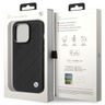 Etui BMW BMHCP14L22RQDK iPhone 14 Pro 6,1" czarny/black Leather Quilted na NearMe.pl