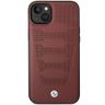 Etui BMW BMHCP14S22RPSR iPhone 14 / 15 / 13 6.1" burgundowy/burgundy Leather Seats Pattern na NearMe.pl