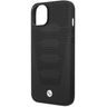 Etui BMW BMHCP14S22RPSK iPhone 14 / 15 / 13 6.1" czarny/black Leather Seats Pattern na NearMe.pl