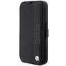 Etui BMW BMBKP14L22RDPK iPhone 14 Pro 6,1" czarny/black bookcase Leather Textured&Stripe na NearMe.pl