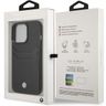 Etui BMW BMHCP14L22RSEPK iPhone 14 Pro 6,1" czarny/black Leather Card Slot na NearMe.pl
