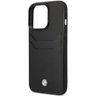 Etui BMW BMHCP14X22RSEPK iPhone 14 Pro Max 6,7" czarny/black Leather Card Slot na NearMe.pl