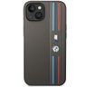 Etui BMW BMHCP14S22PPMA iPhone 14 / 15 /13 6.1" szary/grey Tricolor M Collection na NearMe.pl