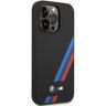 Etui BMW BMHCP14X22SOTK iPhone 14 ProMax 6,7" czarny/black Silicone Slanted Sttripes na NearMe.pl