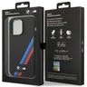 Etui BMW BMHCP14X22SOTK iPhone 14 ProMax 6,7" czarny/black Silicone Slanted Sttripes na NearMe.pl
