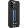 Etui BMW BMHCP14L22SWTK iPhone 14 Pro6,1" czarny/black Silicone Vertical Tricolor Lines na NearMe.pl