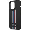 Etui BMW BMHCP14X22SWTK iPhone 14 ProMax 6,7" czarny/black Silicone Vertical Tricolor Lines na NearMe.pl