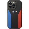 Etui BMW BMHCP14L22SCSK iPhone 14 Pro6,1" czarny/black Silicone Blue&Red Stripes M Collection na NearMe.pl