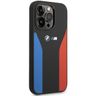 Etui BMW BMHCP14L22SCSK iPhone 14 Pro6,1" czarny/black Silicone Blue&Red Stripes M Collection na NearMe.pl
